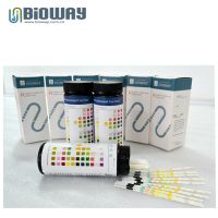 Bioway Multiple Parameter Urine Test Strip Urinalysis Testing Strips Urine Dipsticks 1-14 Parameters OEM