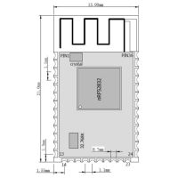 BLE5.0 Bluetooth Module with Nordic nRF52832 Chip