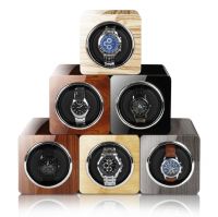 Single Rotor Watch Winder with rosewood