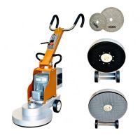 high speed 220V concrete floor polisher machine with 20 inch polishing pads V20