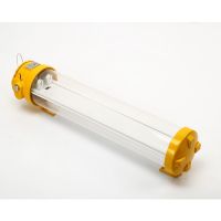 Aluminium Marine LED Explosion Proof Fluorescent Light Cylinder With Transparent Diffuser
