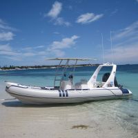 Liya RIB boat 620 fiberglass hull inflatable boats for sale