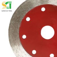 Diamond turbo saw blade for dry cutting - continuous blade for stone&ceramic tile cutting