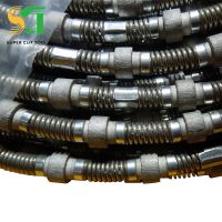 Diamond wire saw for stone quarrying&amp;profiling&amp;block cutting&amp;edge cutting