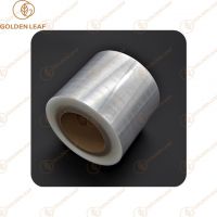 Adhering Industrial Strength Shrink Wrap Transparent BOPP Film for Tobacco Packaging