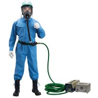 Japanese Supplied-air Respirator/electric Blower Type Hose Mask Hm-12