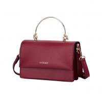 GUSSACI 2020 High Quality Ladies Fashion Luxury Pu Messenger Crossbody Womens Shoulder Bag Handbag (GEF-063-4)