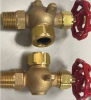 Brass Bronze Liquid Needle  Level Gauge Valve Cock