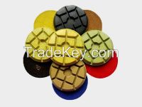 Application range of diamond polishing pad