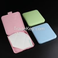 Mask Display Case Holder Small Foldable Square N95 Mask Case