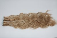 Supplier Remy 100% Human Skin Weft Invisible Double Faced Russian Tape Hair Extension