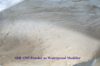 SBR 1502 Powder Used As SBS Bituminous Waterproof Membrane Raw Material