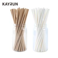 Hot Sale Cheap Customized Disposable Biodegradable Eco Friendly Bubble Tea Brown Kraft Paper Straws