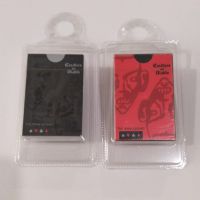 JP022 Superb Custom Black Playing Card In Blister Package For Promotion Purpose