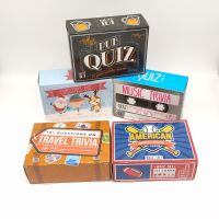 JP083 Manufacturer Supplier Custom Quiz Card Game Printing