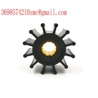 Flexible rubber impeller for water pump jabsco