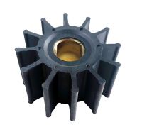 Flexible rubber impeller for water pump