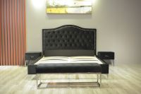 Modern latest design upholstered bed