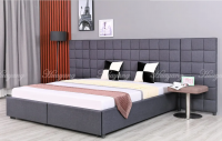 Fabric Upholstered Bedroom Furniture with Drawer