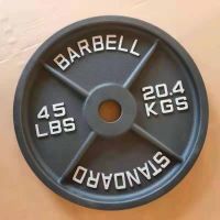 Standard metal barbells