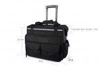 Multi-functional heavy duty wheeled trolley tool bag