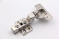 One way clip on iron soft closing cabinet hinge