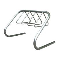 Stainless steel bike rack floor bicycle stand