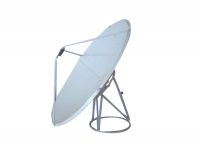 Six Panel Construction Satellite Dish Antenna For Reception Of c Band