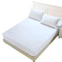 100% Polyester Microfiber Solid Bedding Fitted Sheet