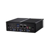 Kettop Fanless Mini PC Mi4012YC4 Intel core i3 Processor Dual LAN 4 COM Ports Fanless Mini Industrial PC X86 SIM 3G/4G Support Windows/Linux