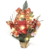 Hot Selling Decorative Christmas Tabletop Christmas Trees with Ornaments