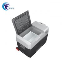 40L Compressor Car Fridge Freezer With Handle and Wheels