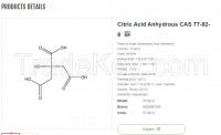 Citric Acid Anhydrous