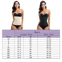 25 Steel Bone latex Corset Body Shaper Waist Trainer