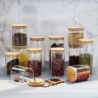 glass storage jars 