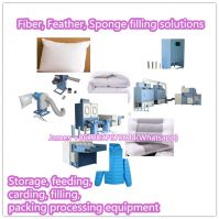 Pillow filling machinery cotton loosing filling feeding machine