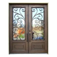 Wrought Iron Doors Custom Made and Wholesale From Shanghai China