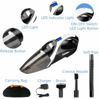 Vacuum Cleaner Car Handheld Cordless Portable Home Wet Dry Auto Mini Duster Wireless 12v Rechargeable Held Suction