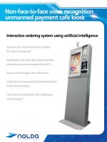 Kiosk that can measure body temperature and authenticate oneself