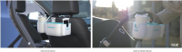 Plastic Multi Organizer for Vehicels and Baby Strollers 