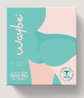 Waybe PerfectFit Hiphugger Black, Sanitary Panties