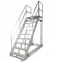 Aluminium Stairway And Foot Board (Aluminium