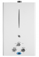 Flue type gas water heater with LCD display