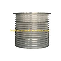 pressure screen basket for paper pulp making