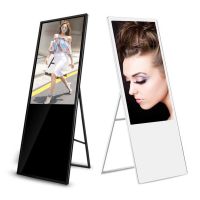 Floor Stand Portable Digital Signage Advertising Display