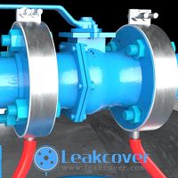 Flange leakage and spray out protection System