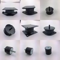 Road roller damper rubber buffer