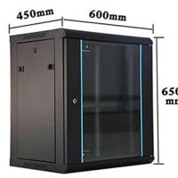 19 "9U wall mount server rack