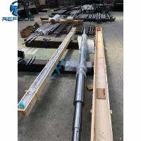 Custom CNC machining grinding steel long and thin slender shaft 