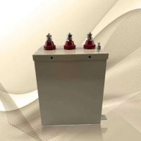 BKMJP Square threePhase capacitor with PU resin for quality correction